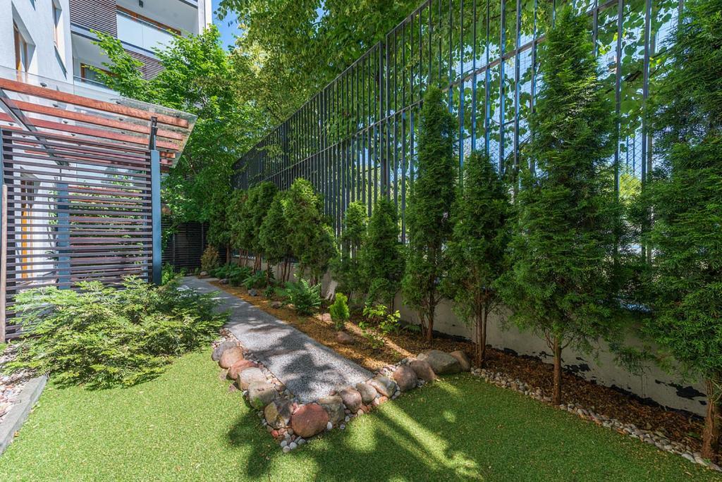 Apartment Powisle With Garage Варшава Екстериор снимка